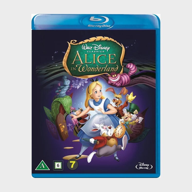 Alice In Wonderland / Alice I Eventyrland - Disney - Blu-Ray