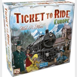 Ticket To Ride Brtspil - Europa