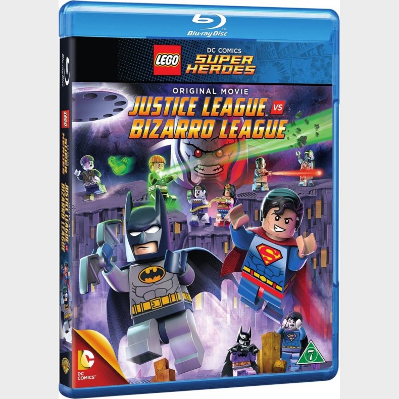 Dc Comics Super Heroes: Justice League Vs. Bizarro League - Blu-Ray