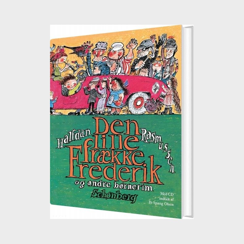 Den Lille Frkke Frederik Med Cd - Halfdan Rasmussen - Bog