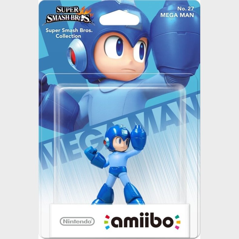 Nintendo Amiibo - Super Smash Bros. Figur - Mega Man