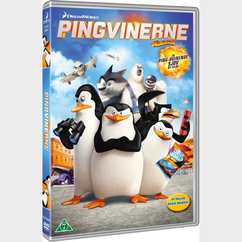 Pingvinerne Fra Madagascar - The Movie - DVD - Film