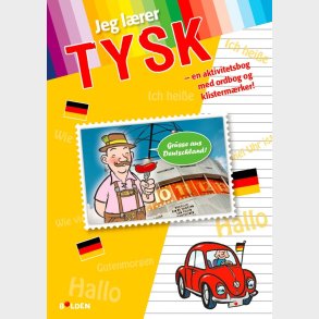 Jeg Lrer Tysk - En Aktivitetsbog Med Ordbog Og Klistermrker - Diverse - Bog