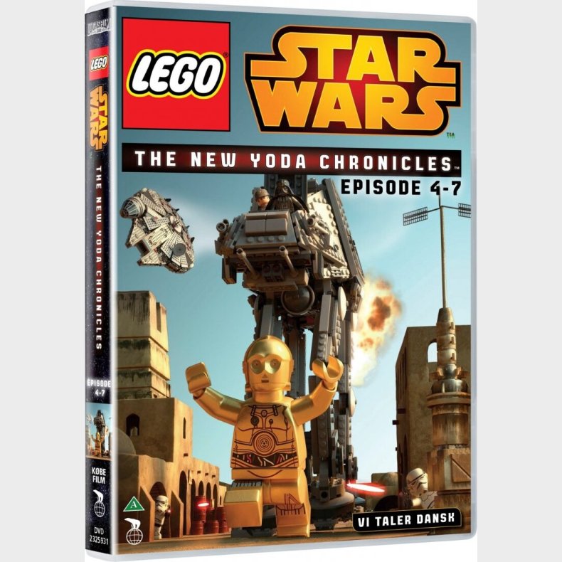 Lego Star Wars: The New Yoda Chronicles - Episode 4-7 - DVD - Film