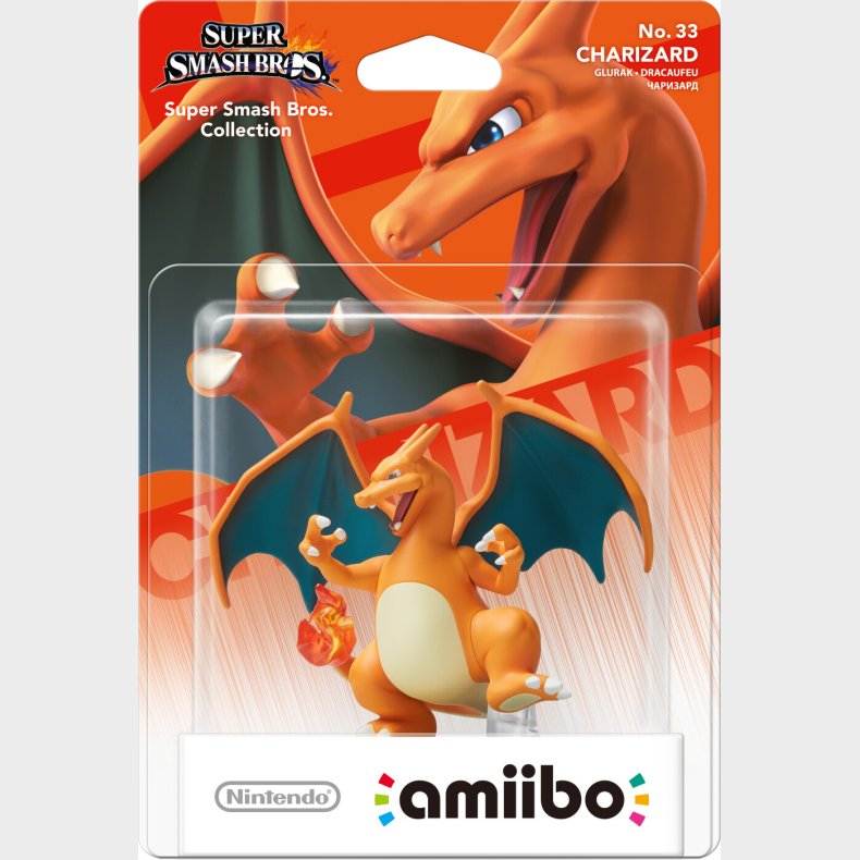 Nintendo Amiibo - Super Smash Bros. Figur - Charizard