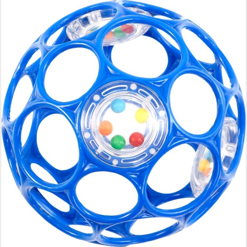Oball Rangle Motorikbold / O Ball Bold - 10 Cm - Bl