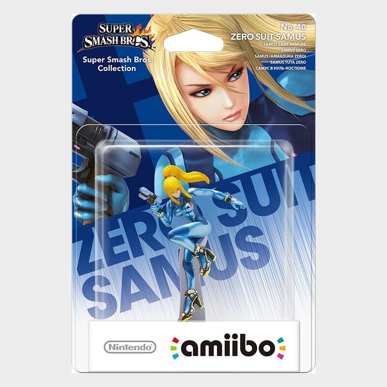Nintendo Amiibo Figur - Zero Suit Samus
