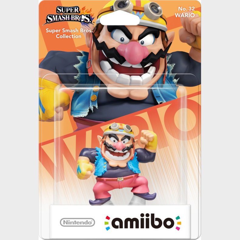 Nintendo Amiibo - Super Smash Bros. Figur - Wario