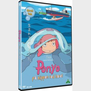 Ponyo - P Klippen Ved Havet / Ponyo - By The Cliff By The Sea - DVD - Film