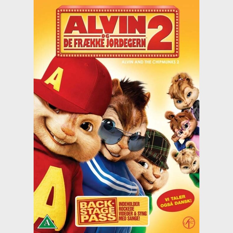 Alvin Og De Frkke Jordegern 2 / Alvin And The Chipmunks 2 - DVD - Film