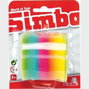 Gende Fjeder - Regnbuefarvet