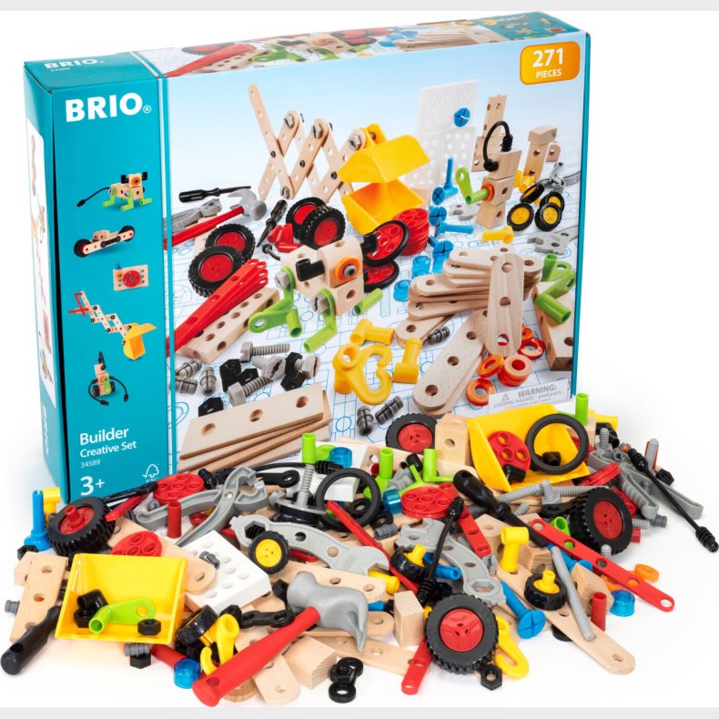 Brio Builder Byggest - 271 Dele - 34589