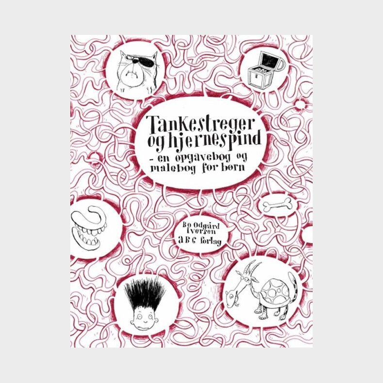 Tankestreger Og Hjernespind - Opgavebog Og Malebog For Brn - Bo Odgrd Iversen - Bog