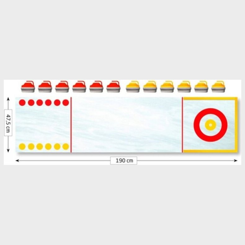 Bordcurling Spil / Curling Spil - Curl4all