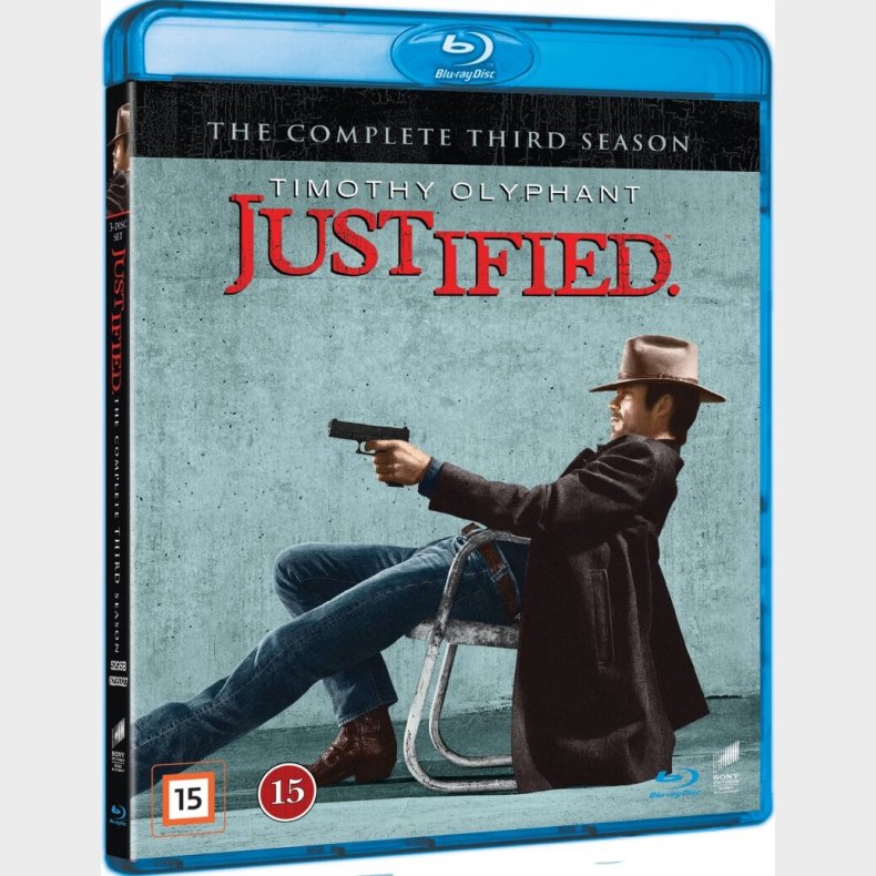 Justified - Sson 3 - Blu-Ray - Tv-serie