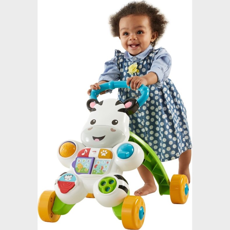 Fisher-price - Gvogn - Aktivitetsvogn Til Baby - Zebra