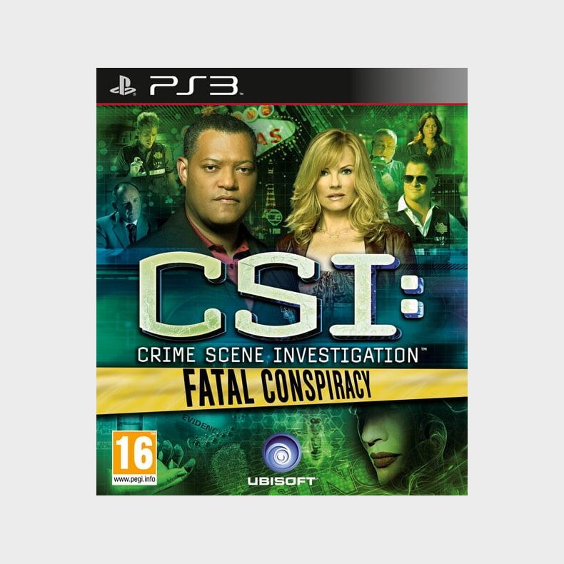 Csi: Crime Scene Investigation - Fatal Conspiracy - PS3