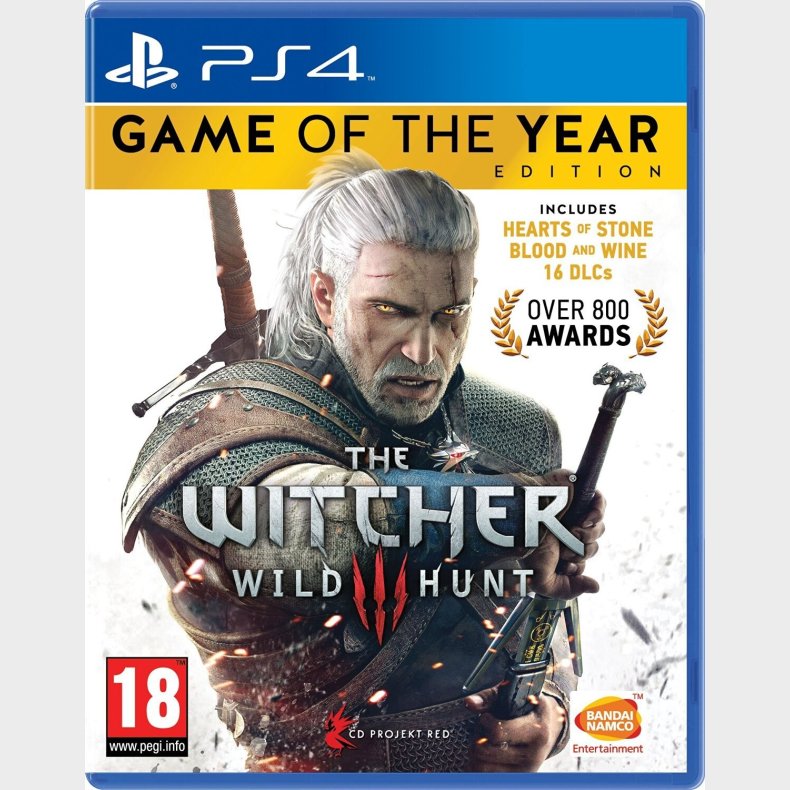 The Witcher Iii: Wild Hunt - Game Of The Year Edition - Uk/arabisk - PS4