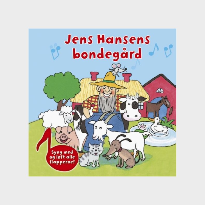 Sangflapbog: Jens Hansens Bondeg�rd - Diverse - Bog