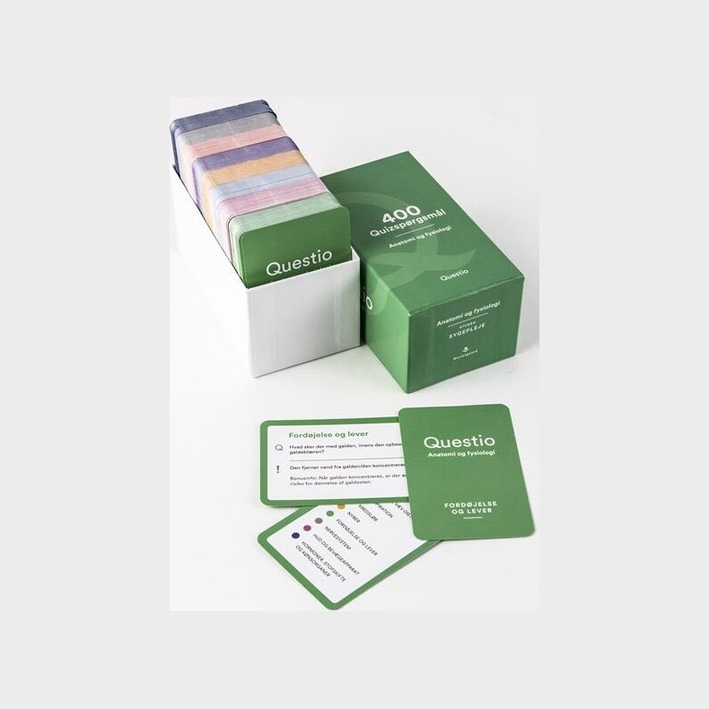 Questio - Anatomi Og Fysiologi Med 400 Quizsprgsml