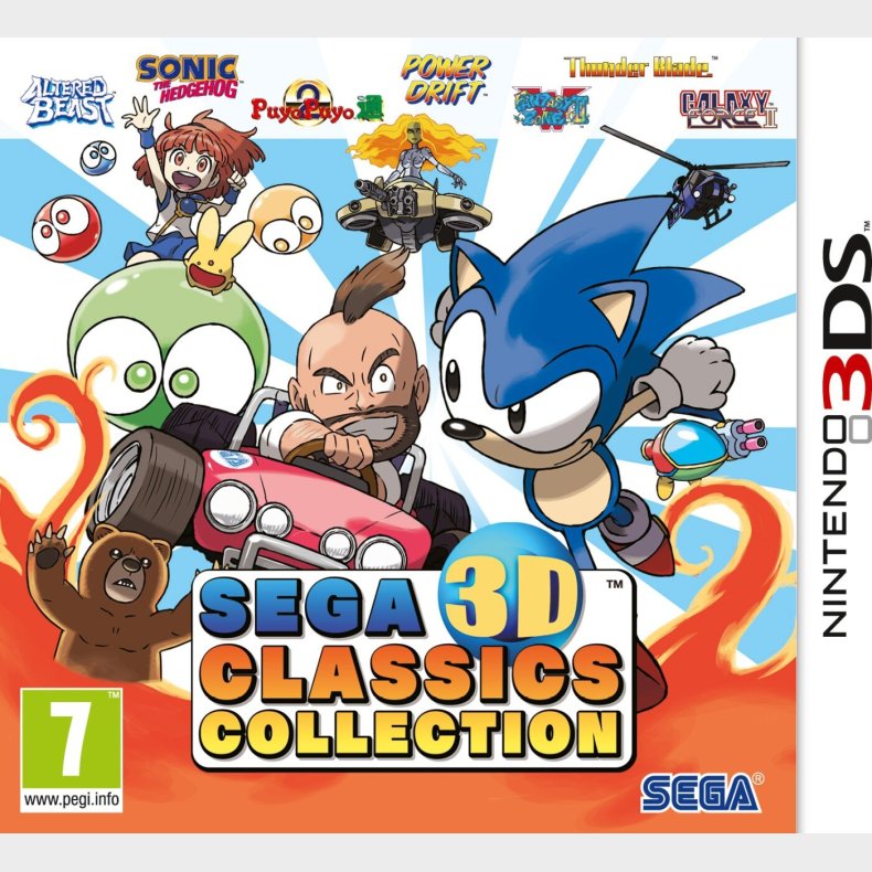 Sega 3d Classics Collection - Nintendo 3DS