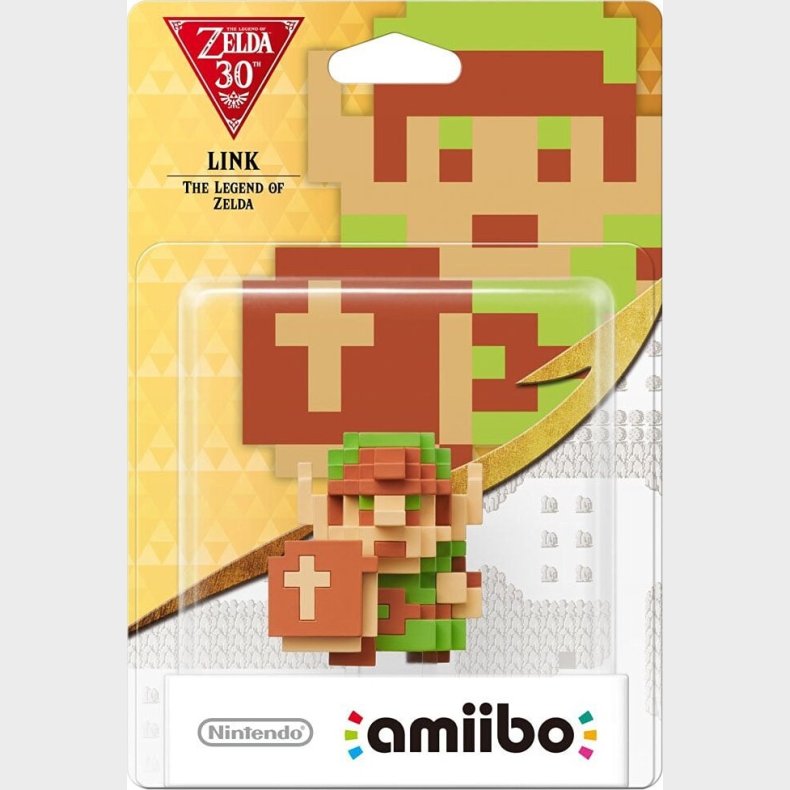Nintendo Amiibo Figur - 8 Bit Link - The Legend Of Zelda