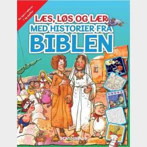 L�s, L�s Og L�r Med Historier Fra Biblen - Aktivitetsbog - Leah Jensen - Bog