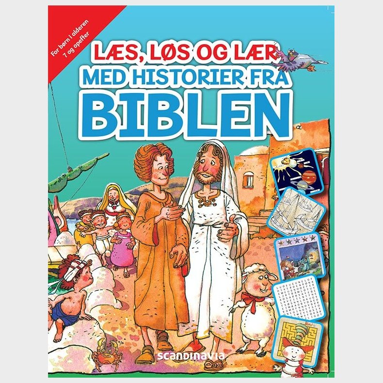 L�s, L�s Og L�r Med Historier Fra Biblen - Aktivitetsbog - Leah Jensen - Bog