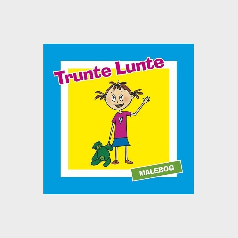 Malebog - Trunte Lunte - Anne Holst Moulvad - Bog