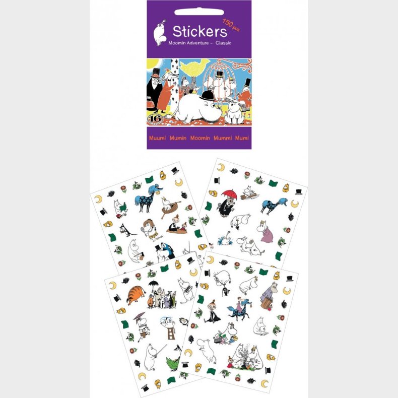 Stickers Til Brn - Mumi P Opdagelse