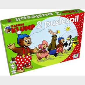 Rasmus Klump Puslespil - Pakke Med 2 Puslespil