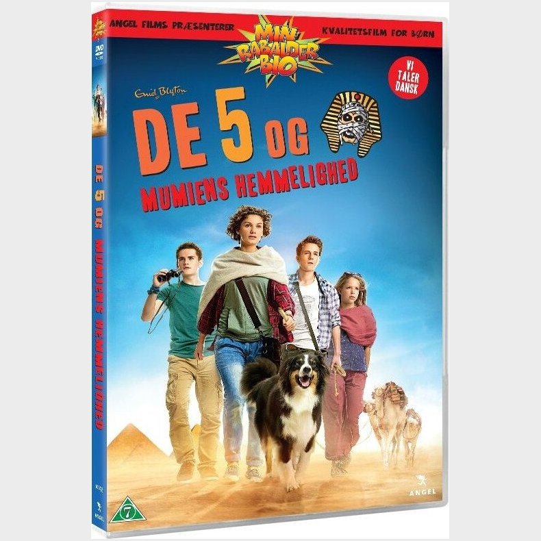 De 5 Og Mumiens Hemmelighed - DVD - Film