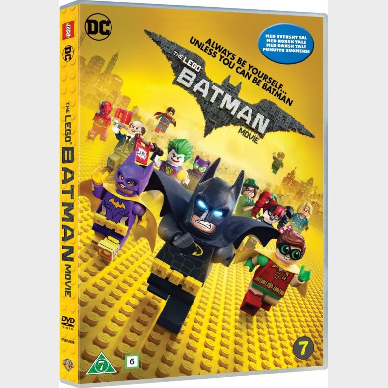 Lego Batman Filmen / The Lego Batman Movie - DVD - Film