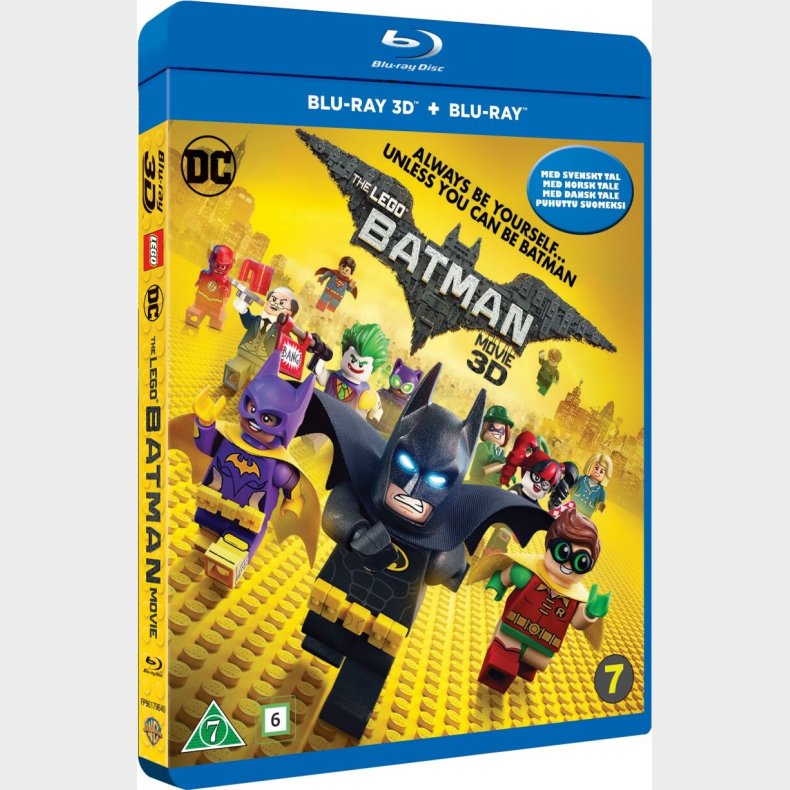 Lego Batman Filmen / The Lego Batman Movie (3d + 2d Blu-ray) -