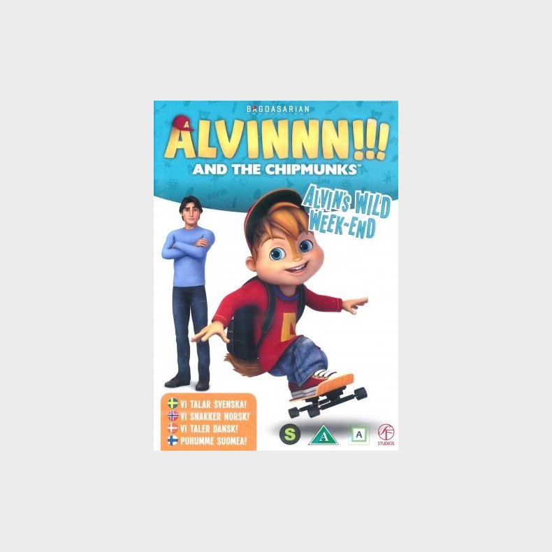 Alvin Og De Frkke Jordegern Sson 2 Vol. 2 - DVD - Film