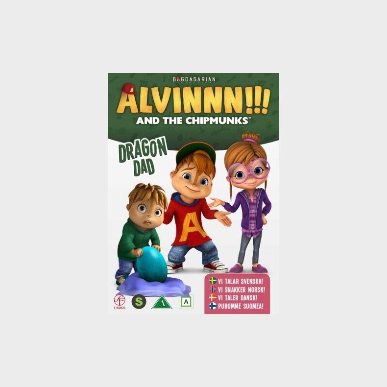 Alvin Og De Frkke Jordegern Sson 2 Vol. 1 - DVD - Film