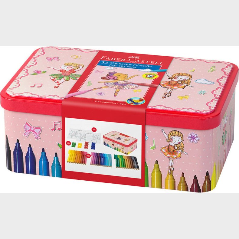 Faber-castell Ballerina Box Med Tusser - 33 Stk.