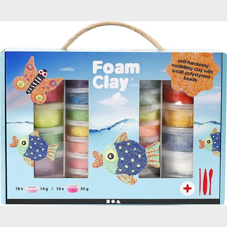 Foam Clay - Modellervoks St I Kuffert