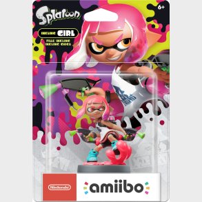 Nintendo Amiibo - Splatoon Figur - Inkling Girl Neon Pink