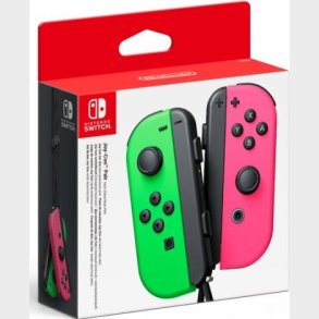 Nintendo Switch Joy-con Controller Pair - Hjre Og Venstre - Neon Green / Neon Pink