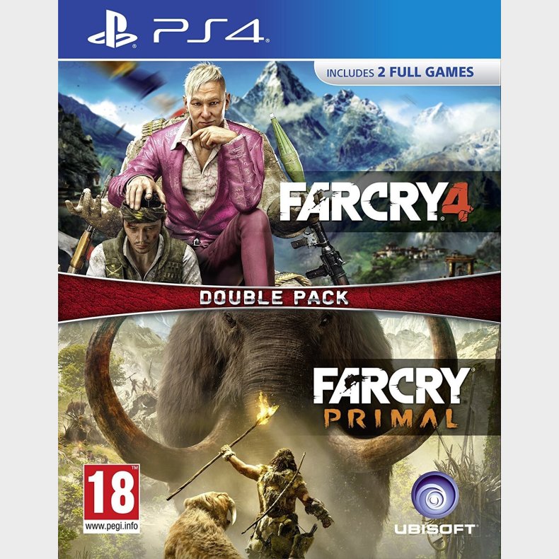 Far Cry Primal / Far Cry 4 - Double Pack - PS4