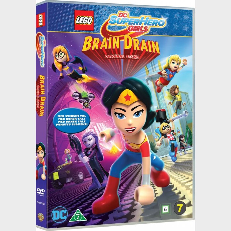 Lego Dc Superhero Girls: Brain Drain - DVD - Film