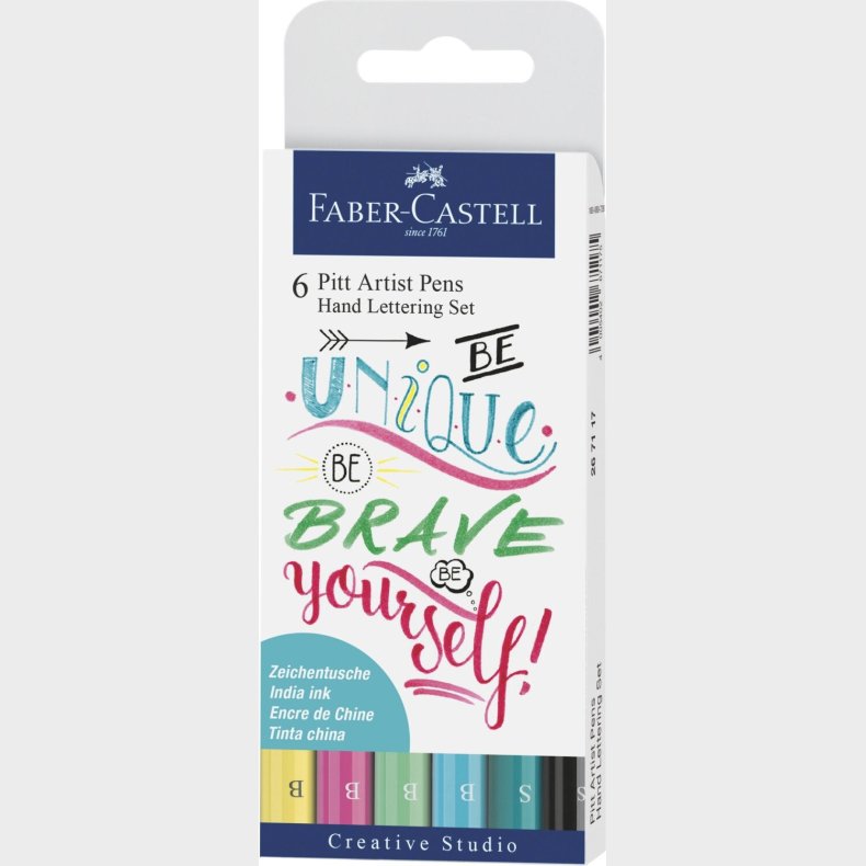 Faber-castell Pitt Artist Kalligrafi Penne St  - Pastel