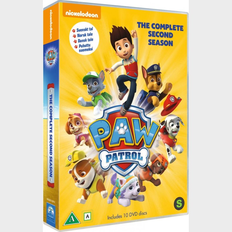 Paw Patrol - Sson 2 - Vol. 1-10 - DVD - Film