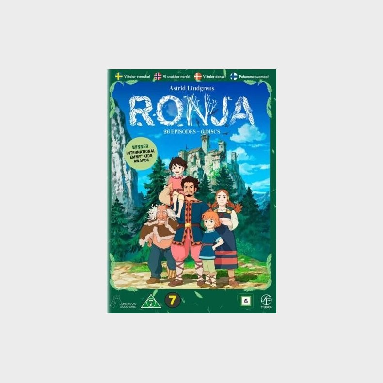 Astrid Lindgrens Ronja - Tv-serie - DVD - Film