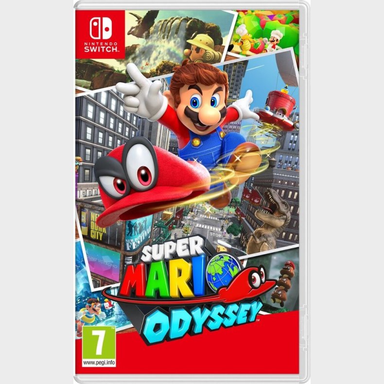 Super Mario Odyssey (uk, Se, Dk, Fi) - Nintendo Switch