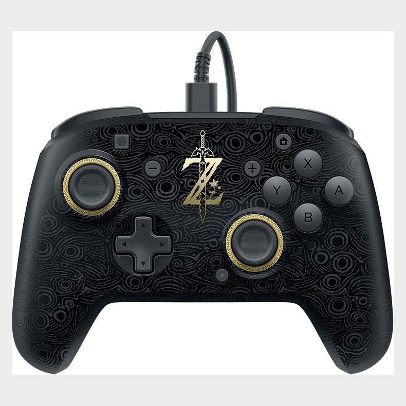 Wired Nintendo Switch Controller - Zelda Breath Of Wild
