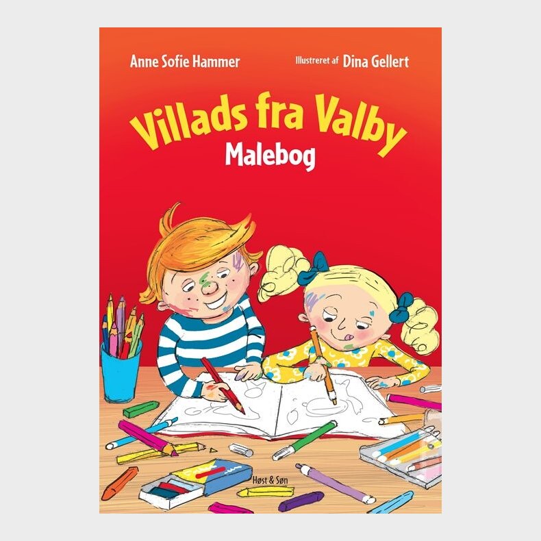 Villads Fra Valby - Malebog - Anne Sofie Hammer - Bog