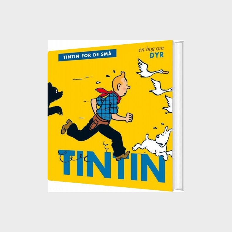 Tintin For De Sm�: En Bog Om Dyr - Herg&eacute; - Bog