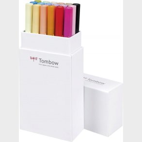 Tombow Dual Brush Pen 18 Abt - Sekundrfarver